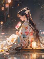 白腊梅间雪无痕