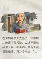 女主丢项链将我辞退，回村后打开行李箱，我悔疯了