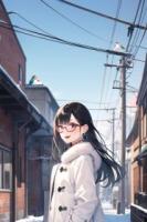 晚风吹散月边云